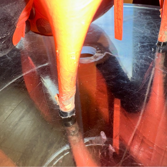 Balenciaga Cagole Boot Neon Orange - Picture 9 of 16